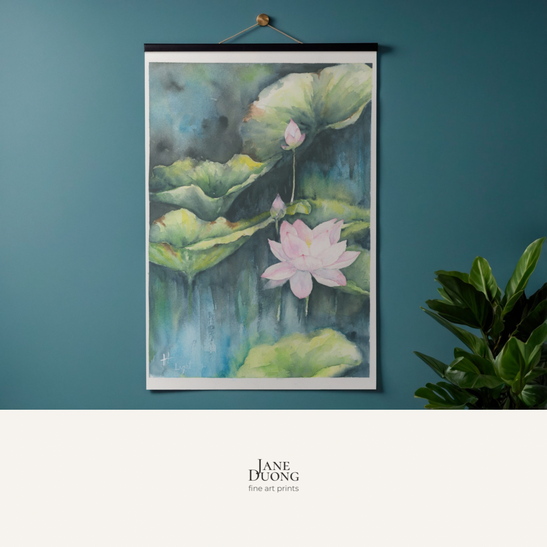 Lotus and Light - Fine Art Print