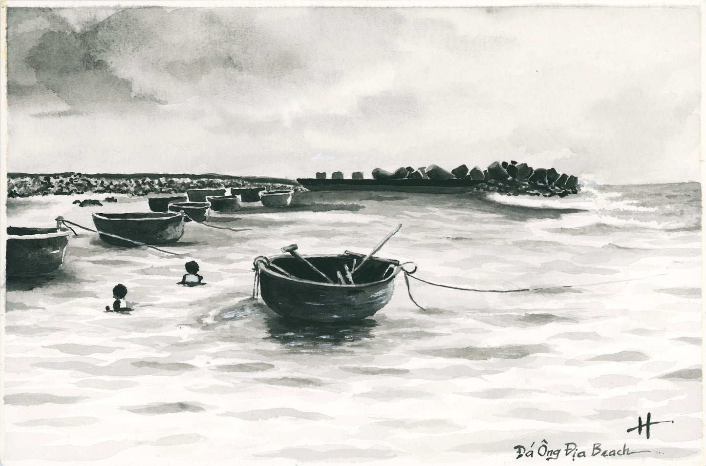 Between Sky and Sea, Phan Thiết - Greeting Cards
