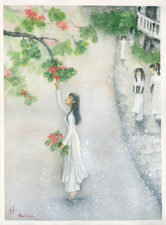 Grace in Áo Dài - Fine Art Print