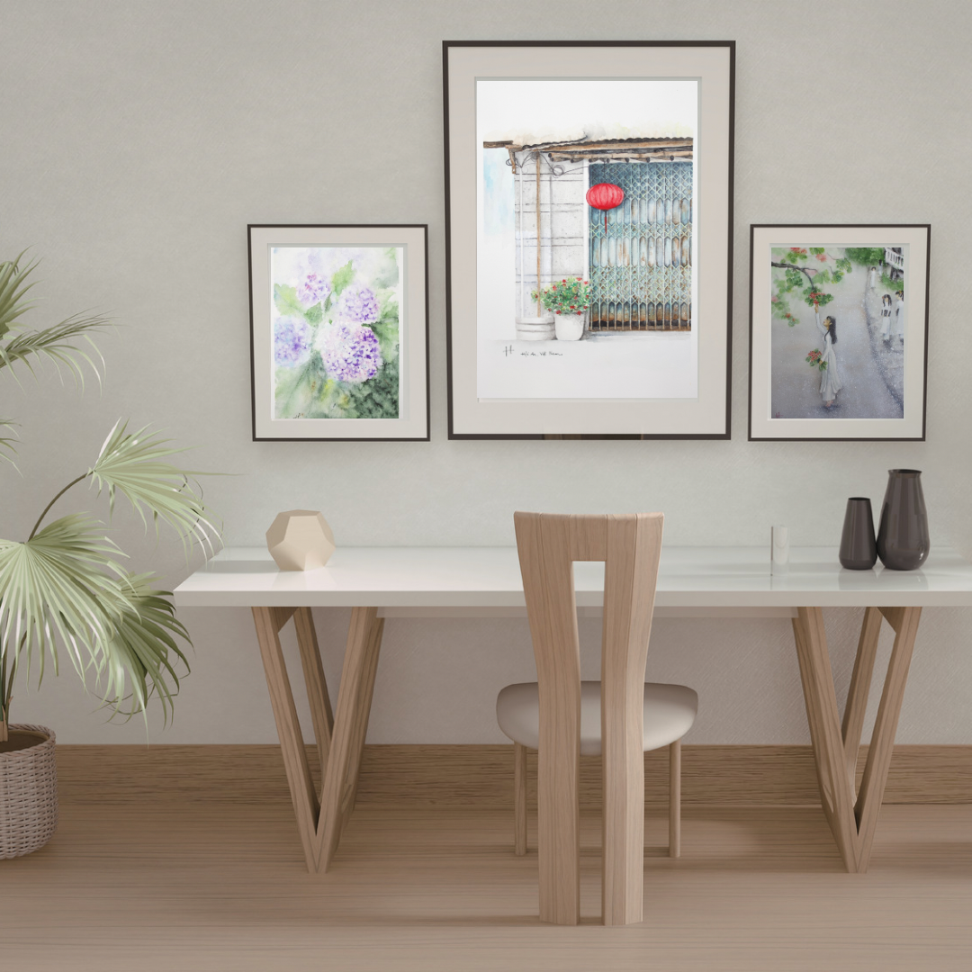 A Quiet Doorway in Hội An - Fine Art Print