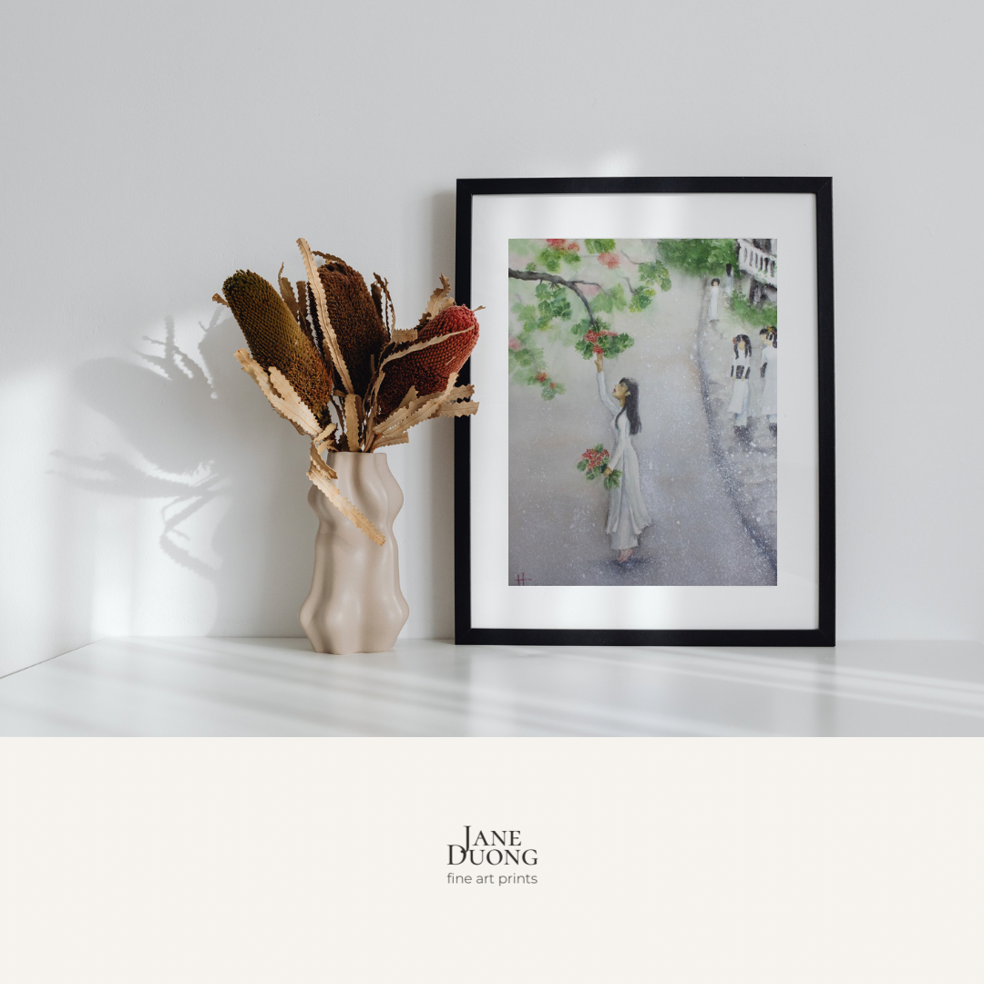Grace in Áo Dài - Fine Art Print