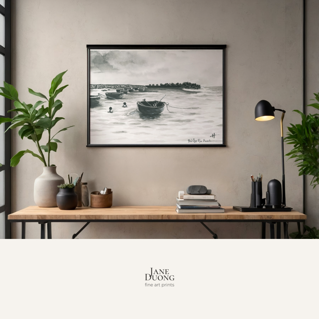 Between Sky and Sea, Phan Thiết - Fine Art Print