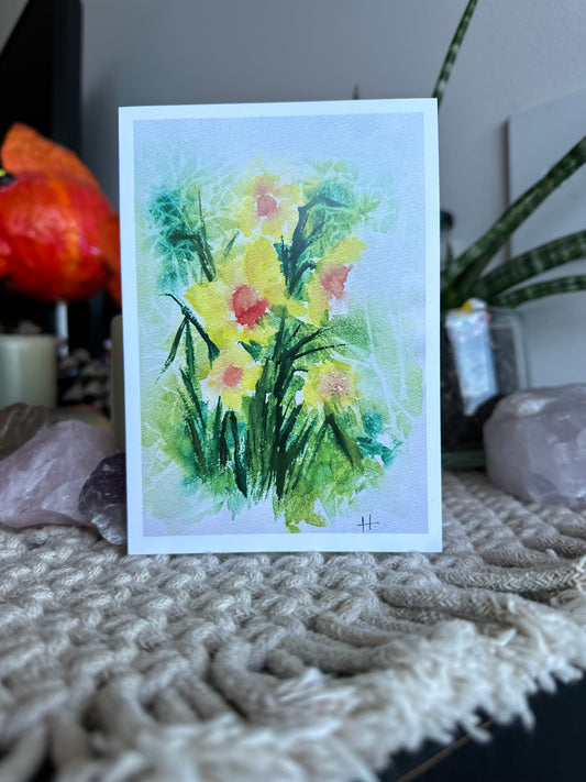 Daffodil Greeting Card